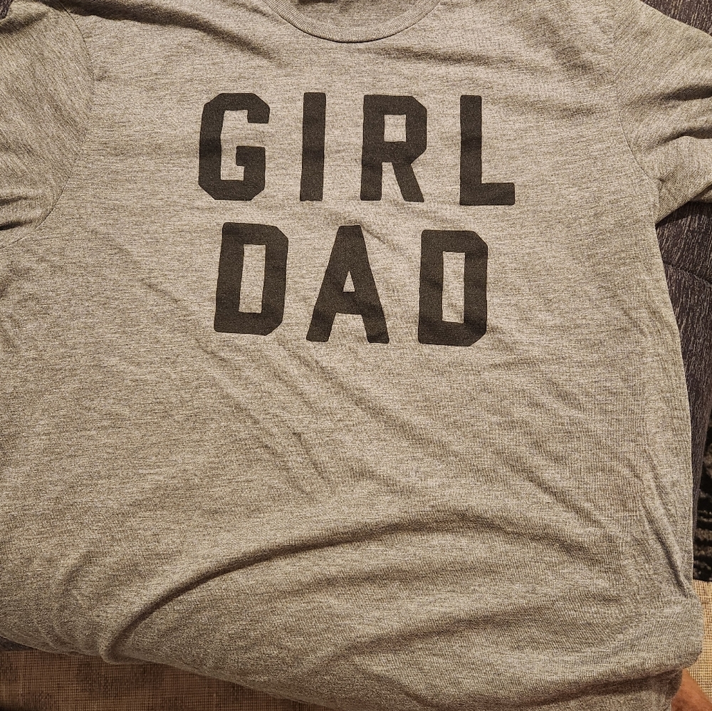 Homage Girl Dad t shirt, XL, excellent used condition